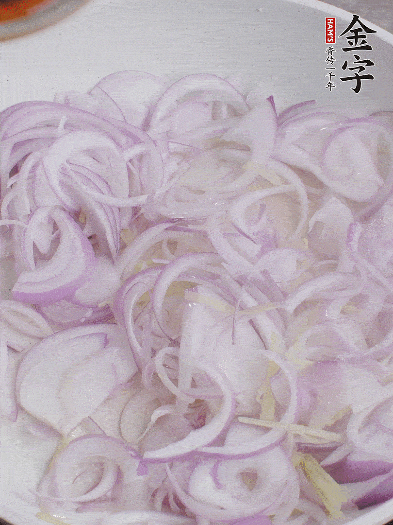 加2勺金字火腿XO醬。