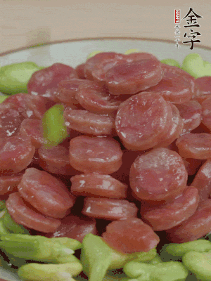 出鍋撒蔥花。