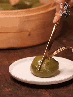 軟軟糯糯，香味可以秒殺99%的成品青團(tuán)