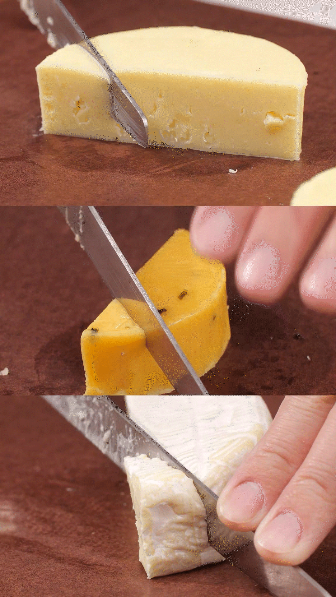 開心果去殼去皮、奶酪切塊，